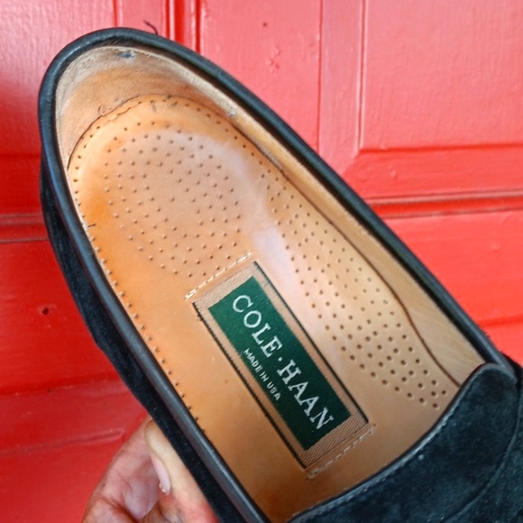 COLE HAAN Cole Haan Men's Pinch Grande Suede Penny Loafer - Picture 13 of 16